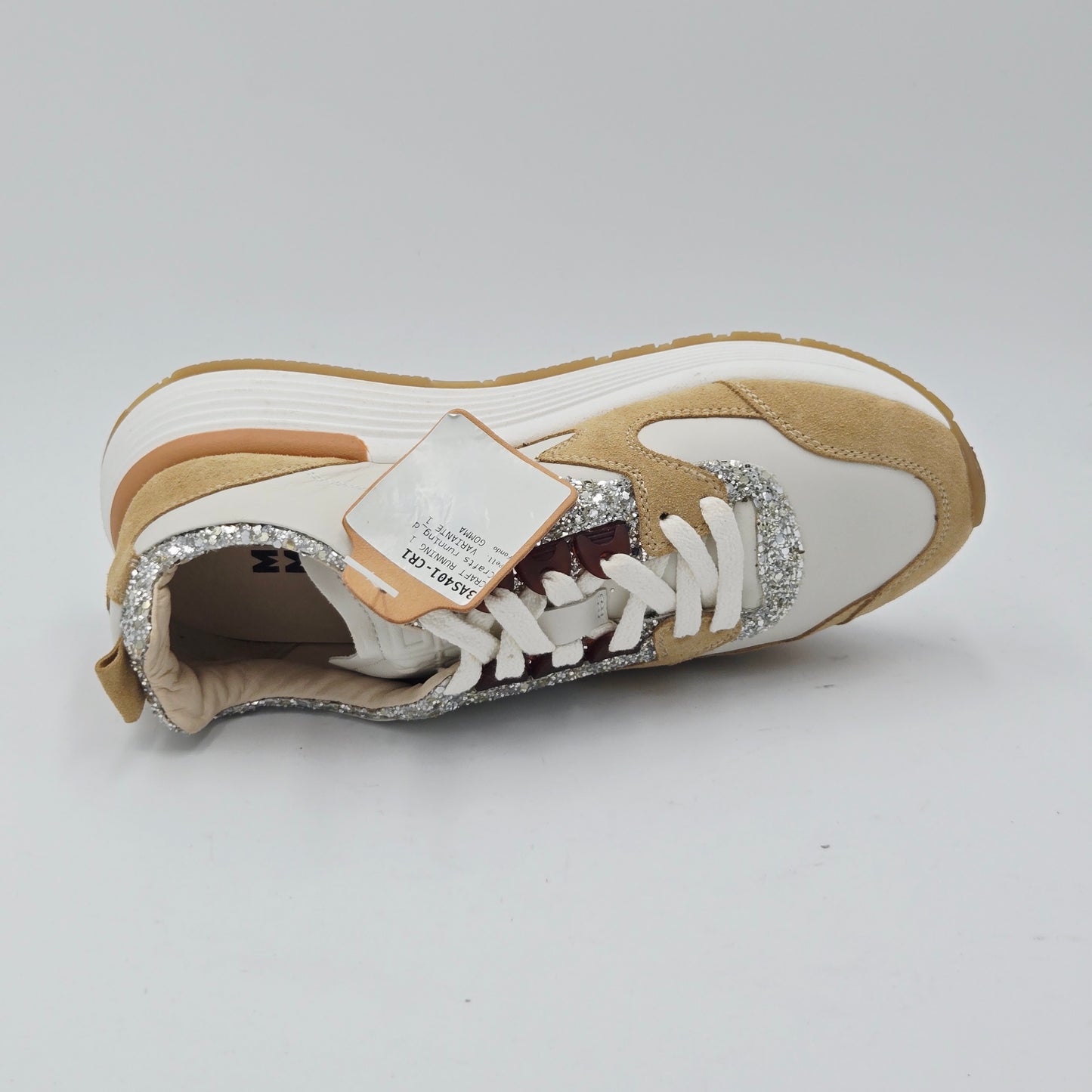 MOMA 3AS401-CR1 Sneaker Donna pelle marrone