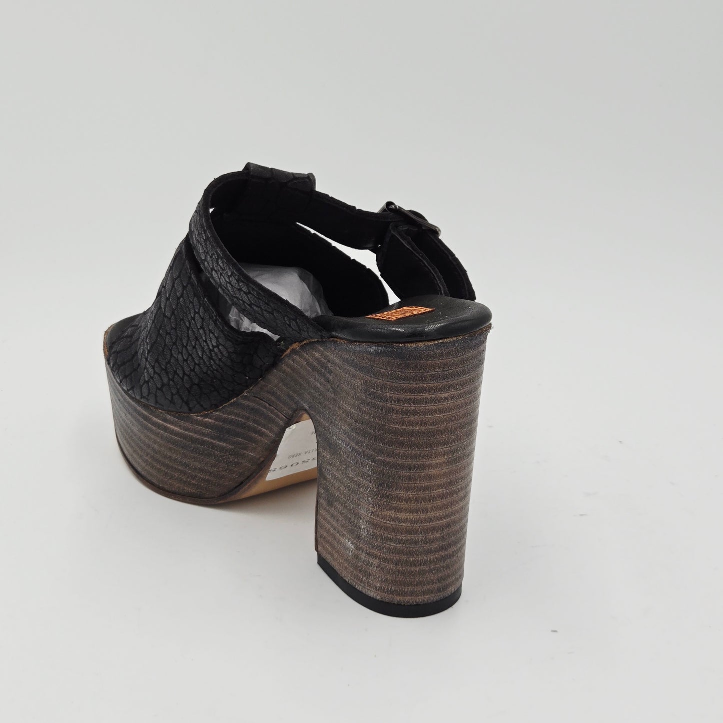 MOMA Sandali Donna pelle nero