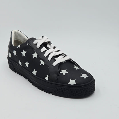 STOKTON Sneaker Uomo pelle nero