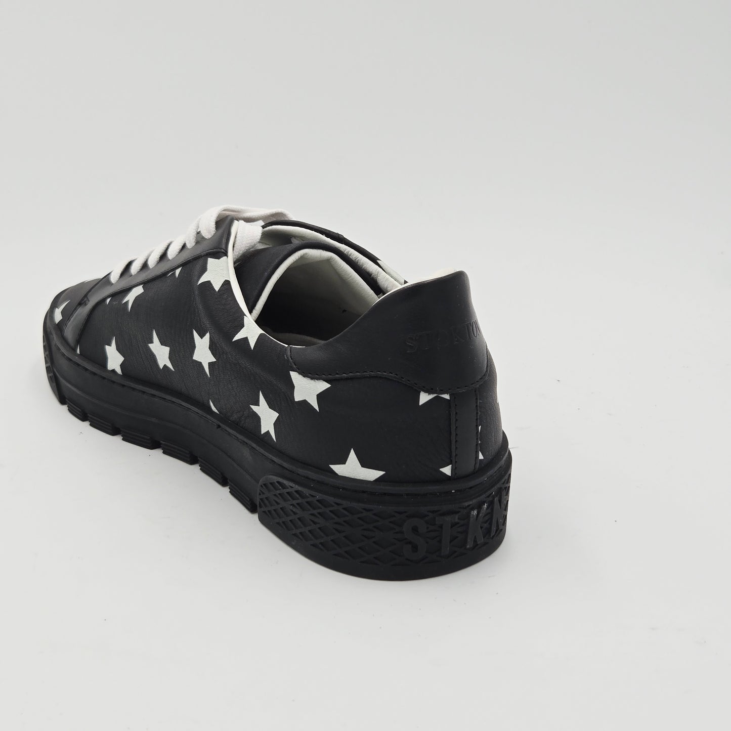 STOKTON Sneaker Uomo pelle nero