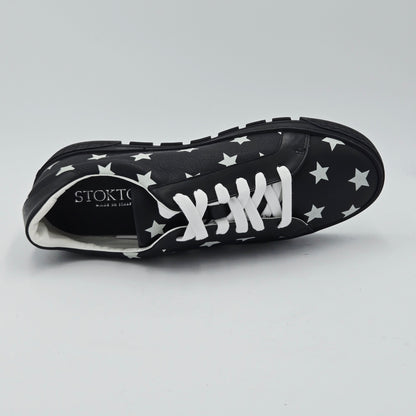 STOKTON Sneaker Uomo pelle nero
