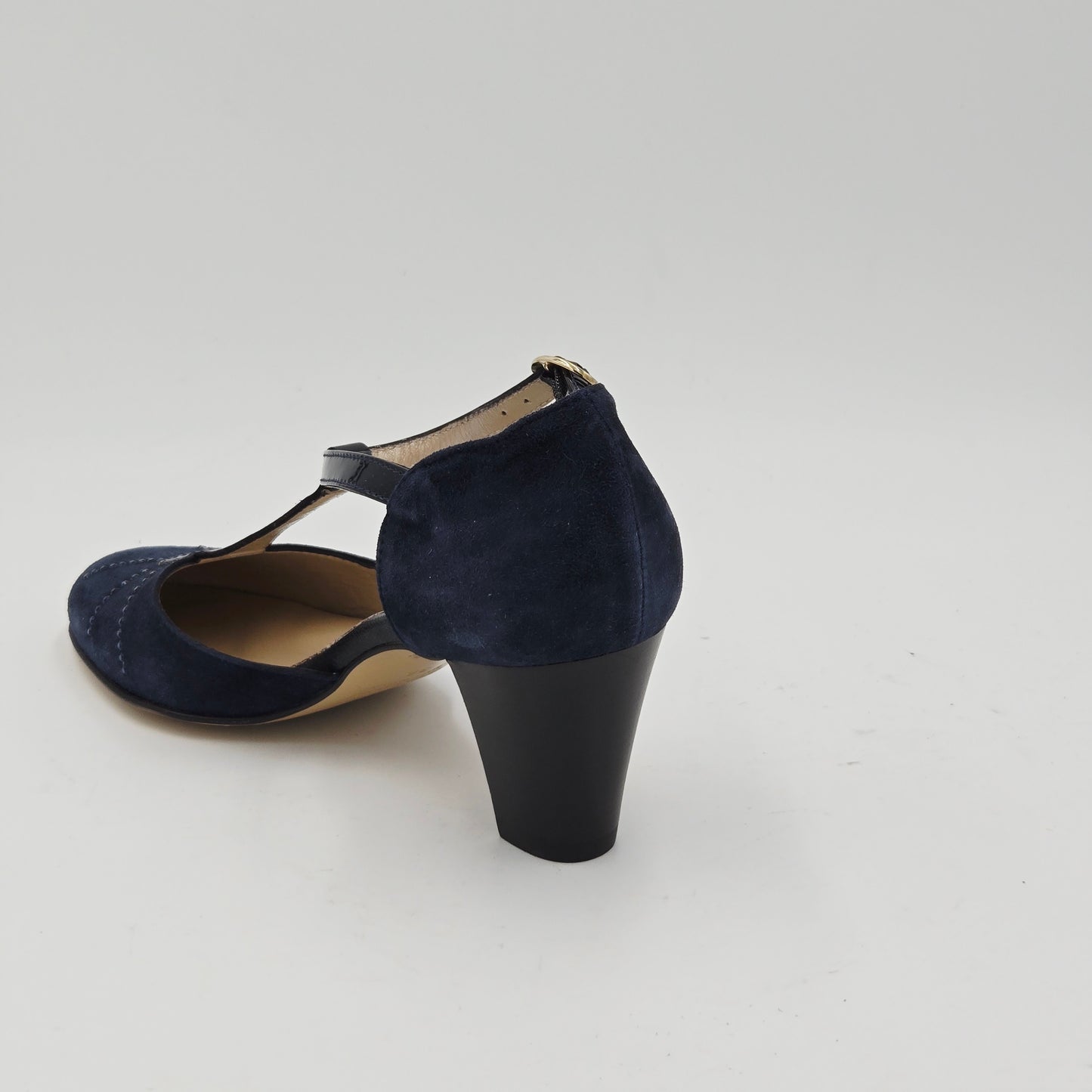 CONFORT Decolté Donna pelle scamosciata blu