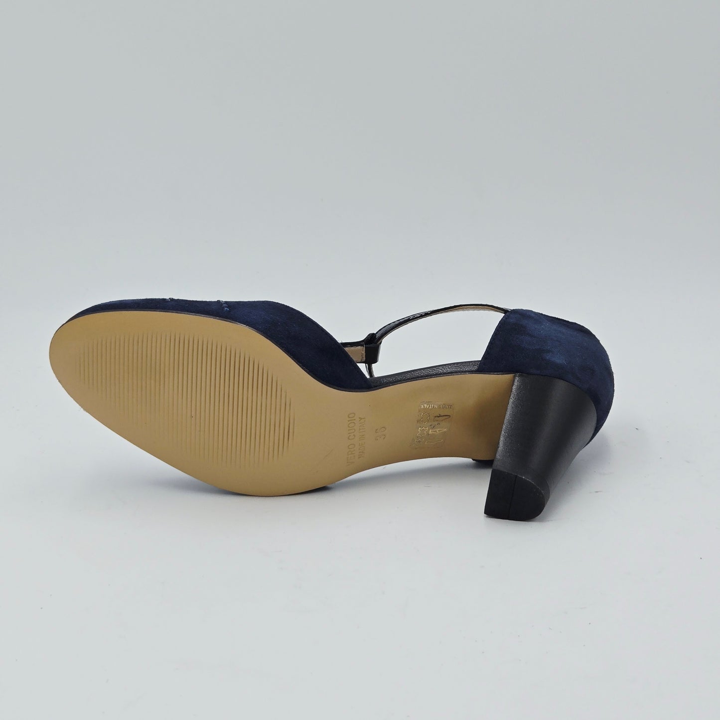 CONFORT Decolté Donna pelle scamosciata blu