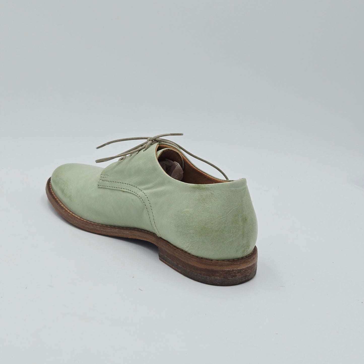 MOMA 1AS025-AF Scarpe Classiche Donna pelle verde