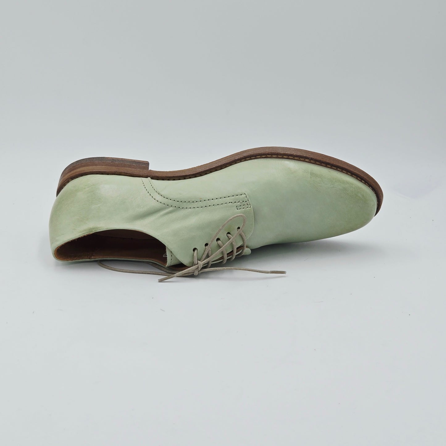 MOMA 1AS025-AF Scarpe Classiche Donna pelle verde