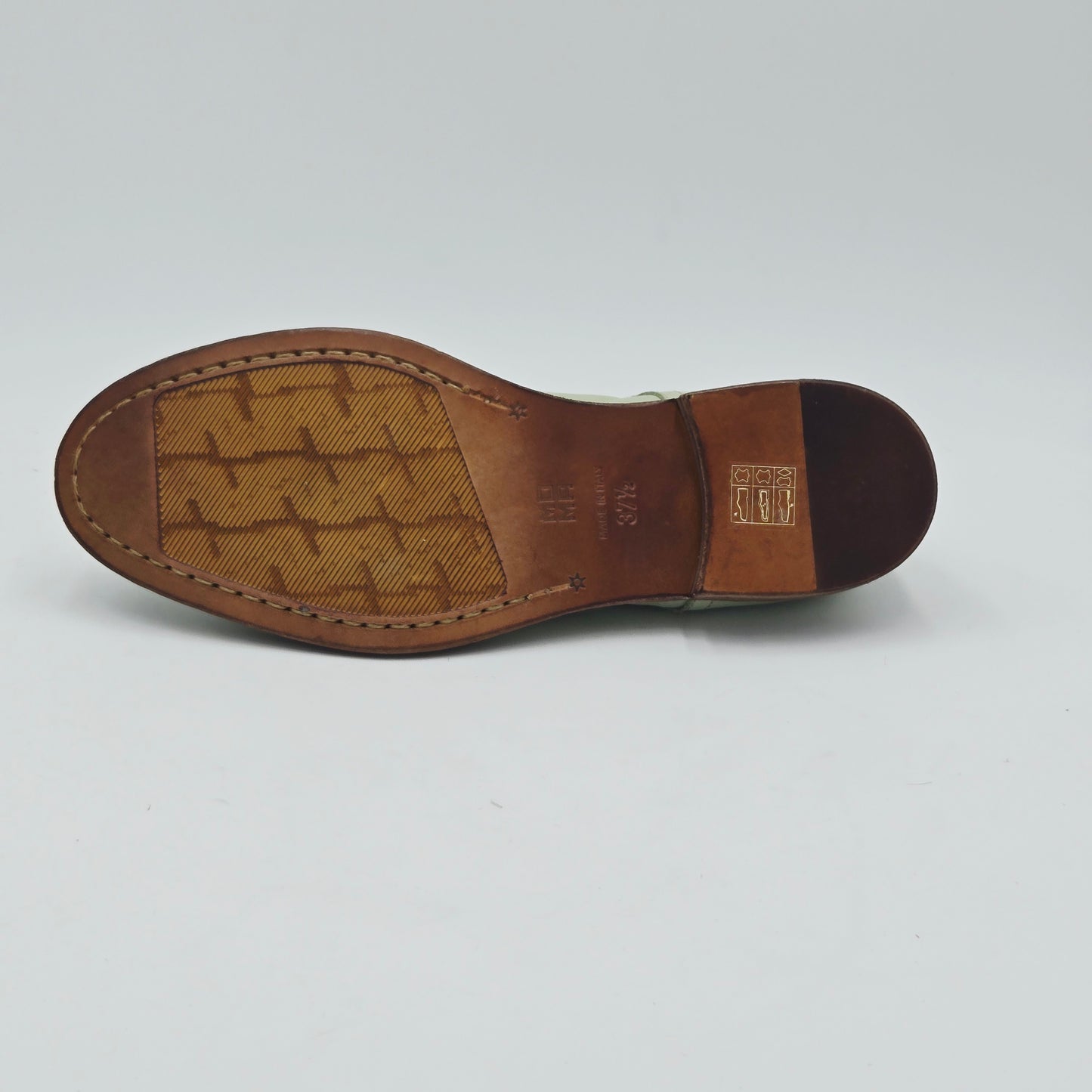 MOMA 1AS025-AF Scarpe Classiche Donna pelle verde