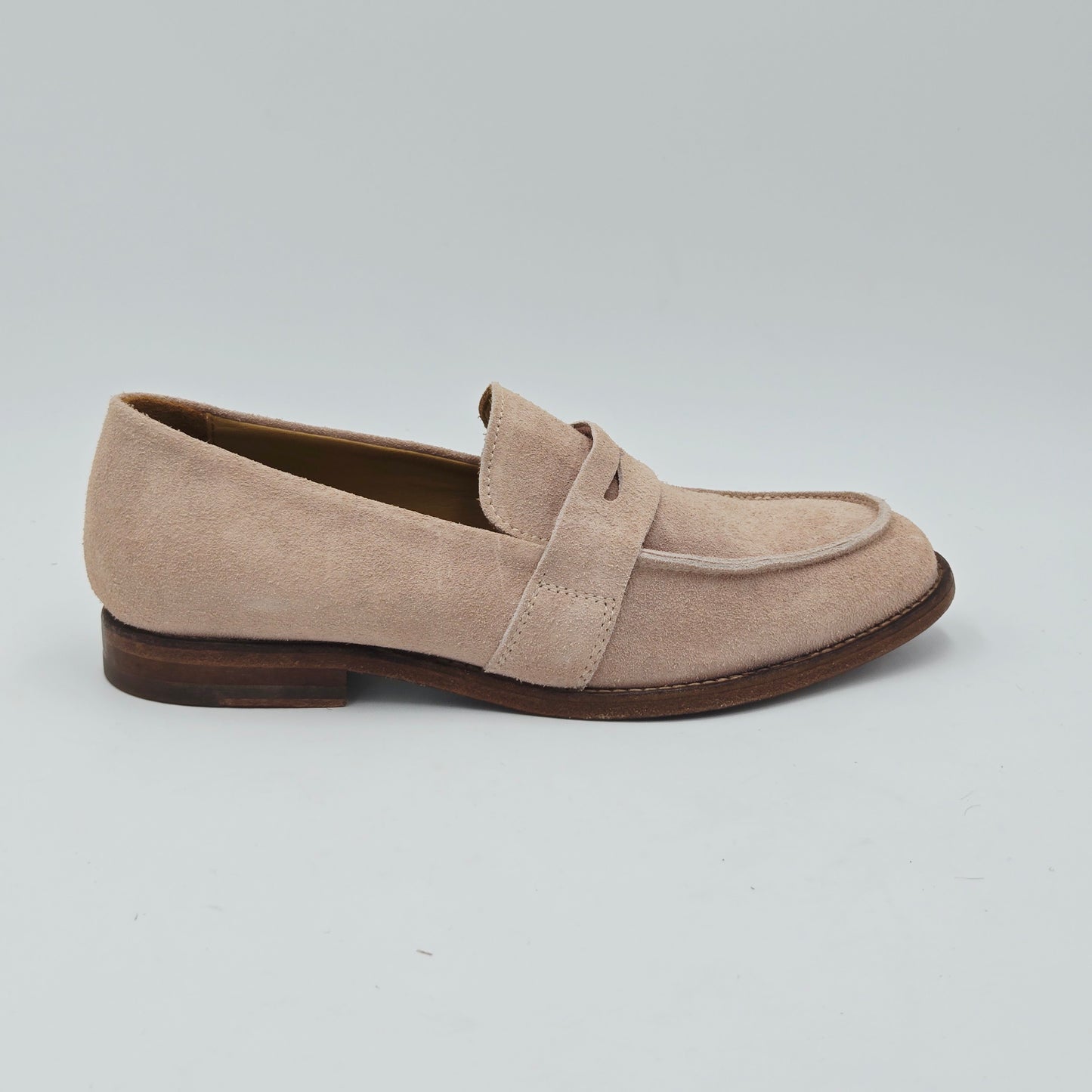 MOMA 31403E VINTAGE Mocassini Donna pelle scamosciata rosa