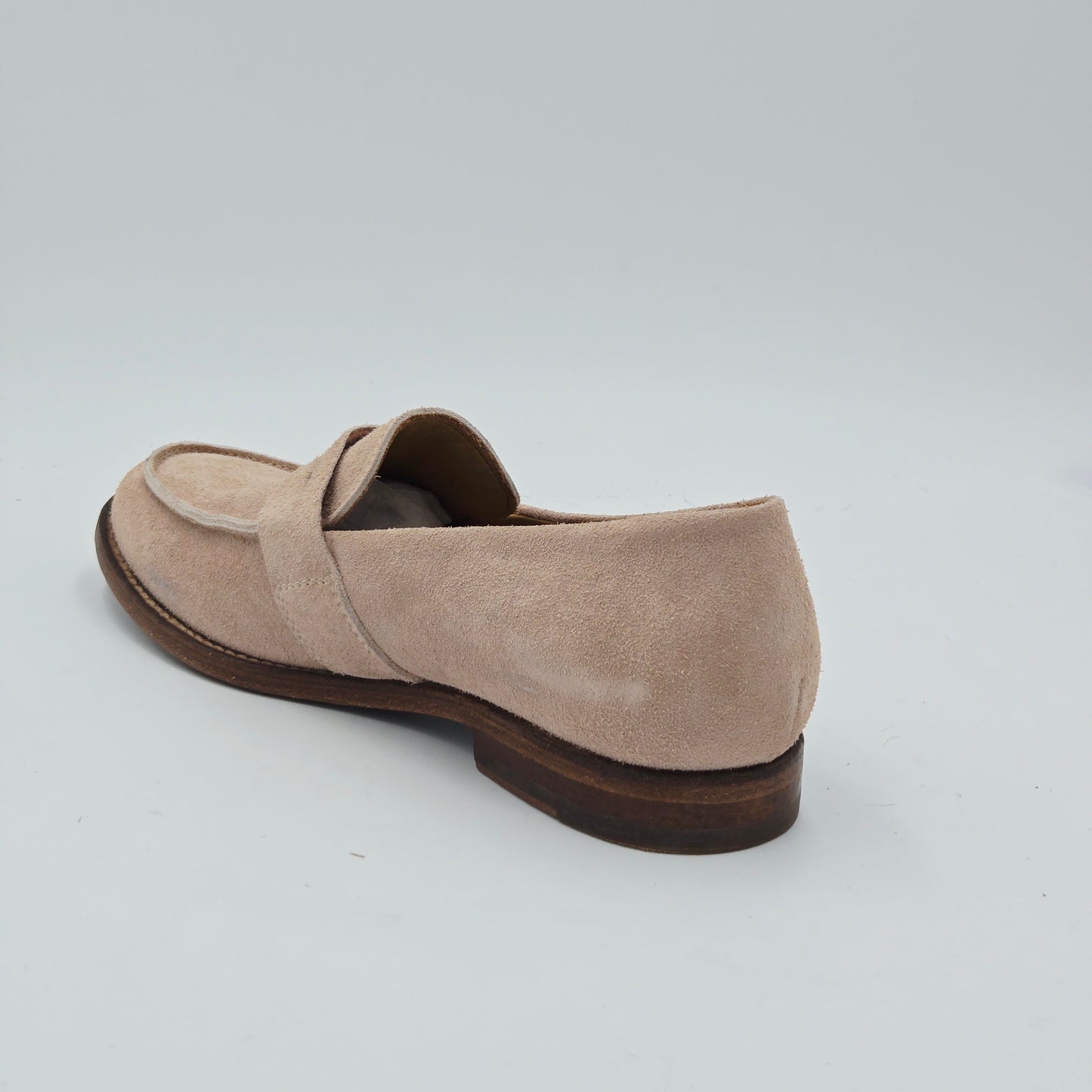 MOMA 31403E VINTAGE Mocassini Donna pelle scamosciata rosa