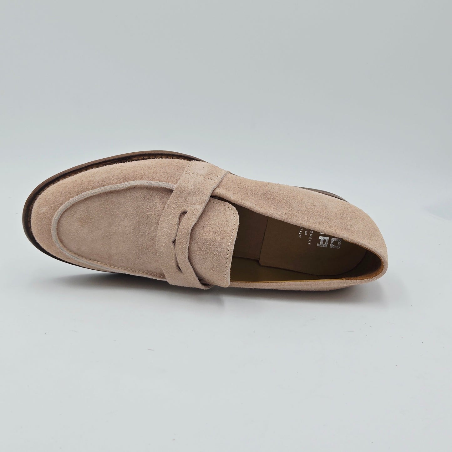 MOMA 31403E VINTAGE Mocassini Donna pelle scamosciata rosa