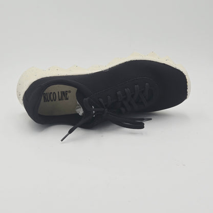 RUCOLINE Sneaker Donna tessuto nero
