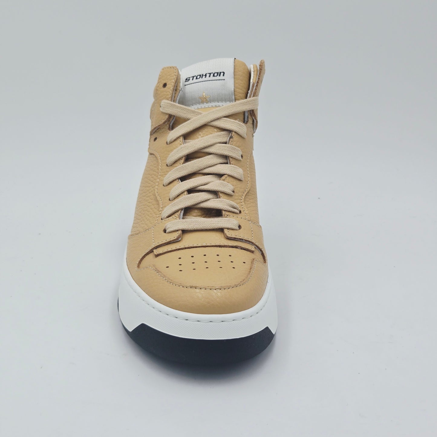 STOKTON Sneaker Donna pelle beige