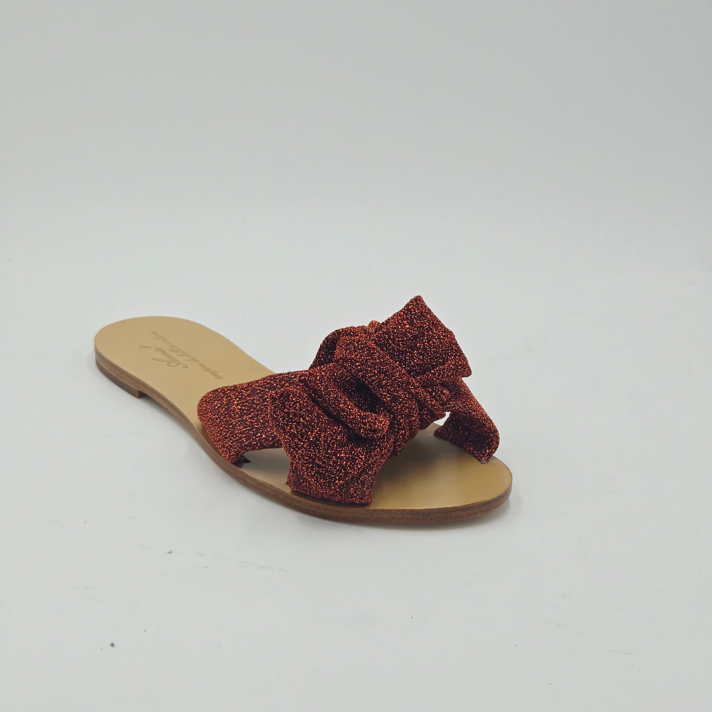 ANNIEL Sandali Donna tessuto marrone