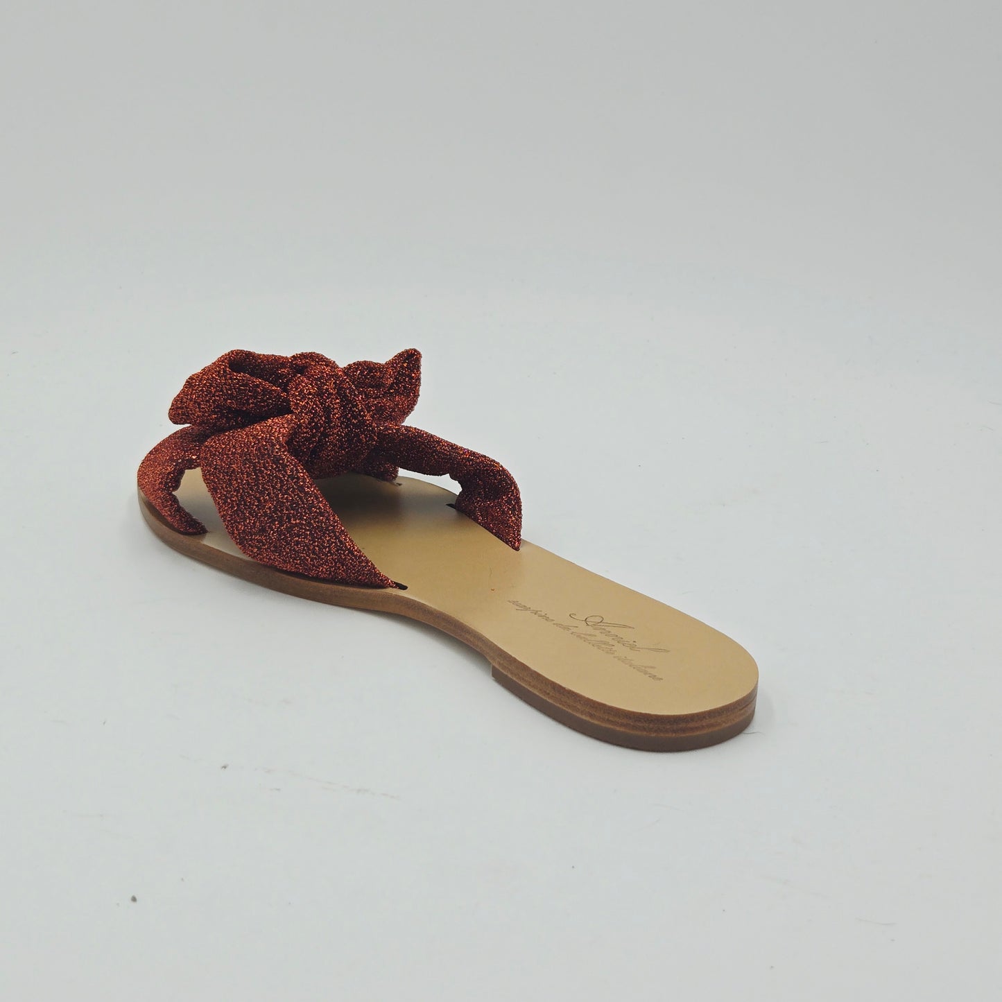 ANNIEL Sandali Donna tessuto marrone