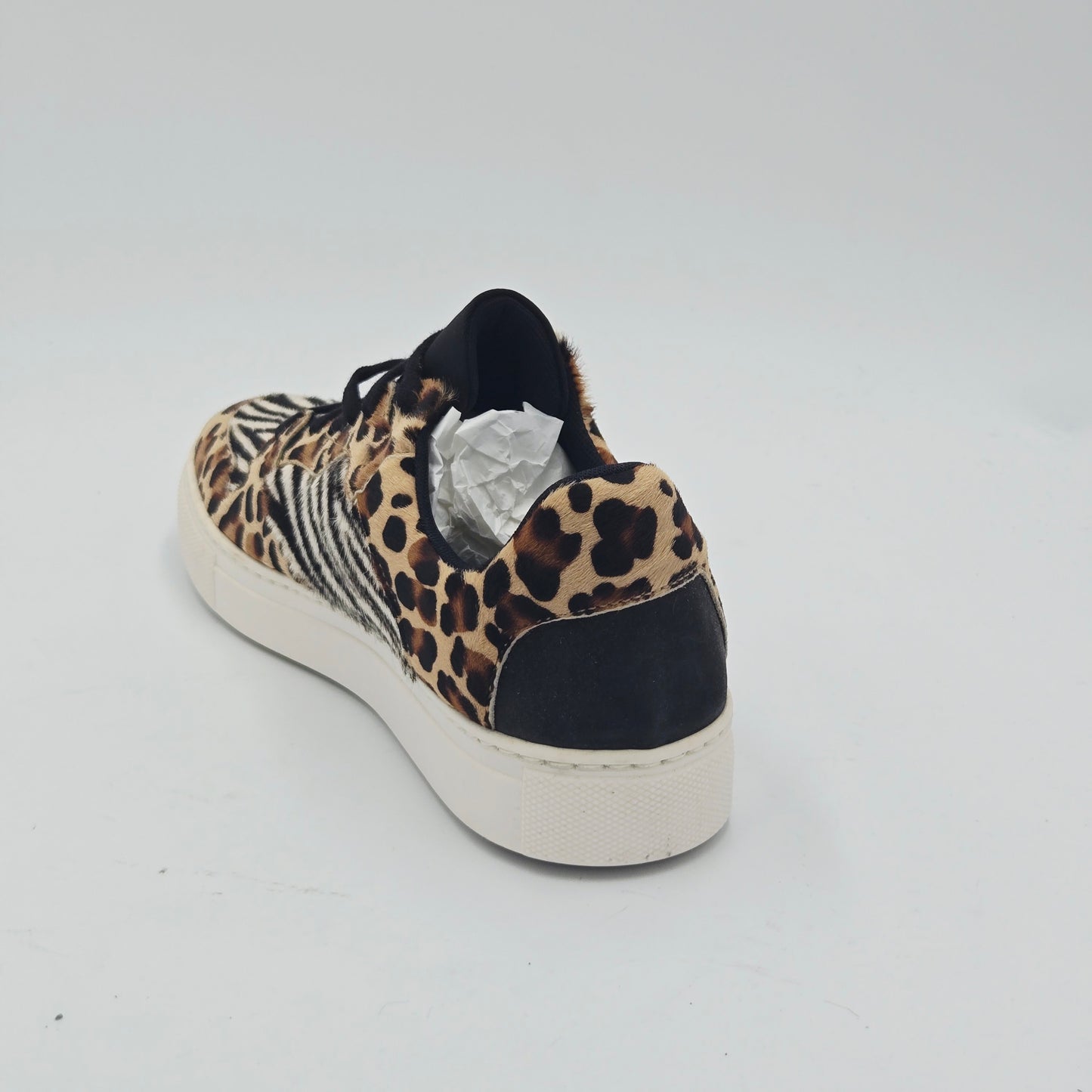 STOKTON Sneaker Donna pelle scamosciata beige