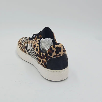 STOKTON Sneaker Donna pelle scamosciata beige