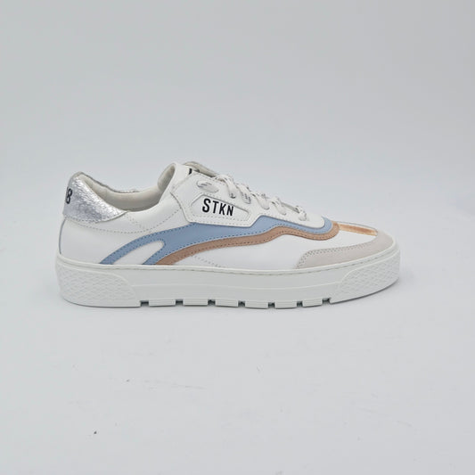 STOKTON VINTAGE Sneaker Donna pelle bianco