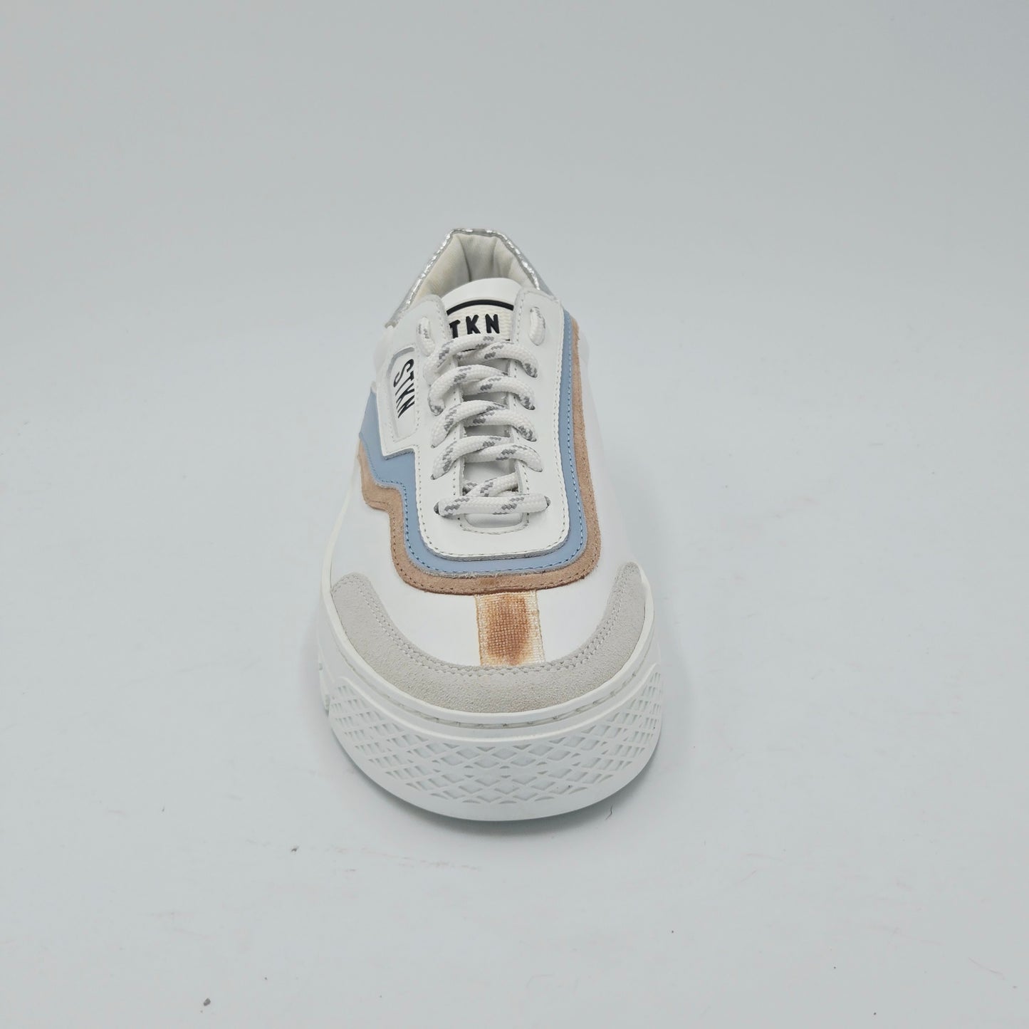 STOKTON VINTAGE Sneaker Donna pelle bianco
