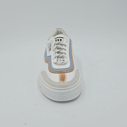 STOKTON VINTAGE Sneaker Donna pelle bianco