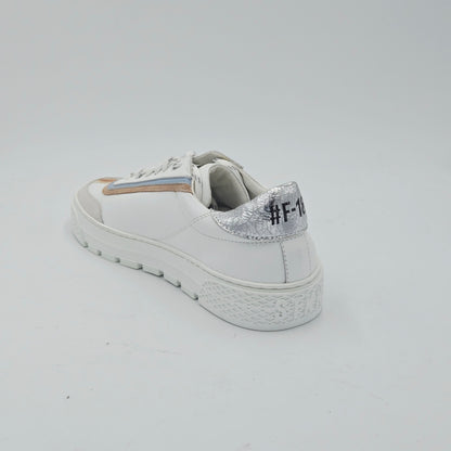 STOKTON VINTAGE Sneaker Donna pelle bianco