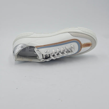 STOKTON VINTAGE Sneaker Donna pelle bianco