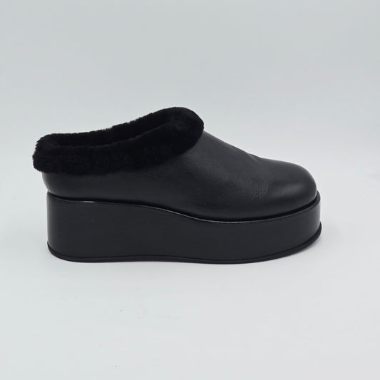 MOMA 1FW330 SABOT Stivaletti Donna pelle nero