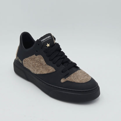 STOKTON Sneaker Donna gomma nero