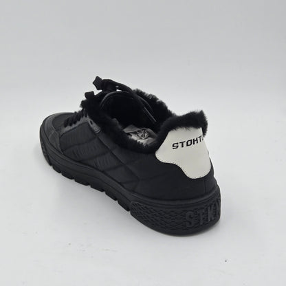 STOKTON Sneaker Uomo tessuto nero