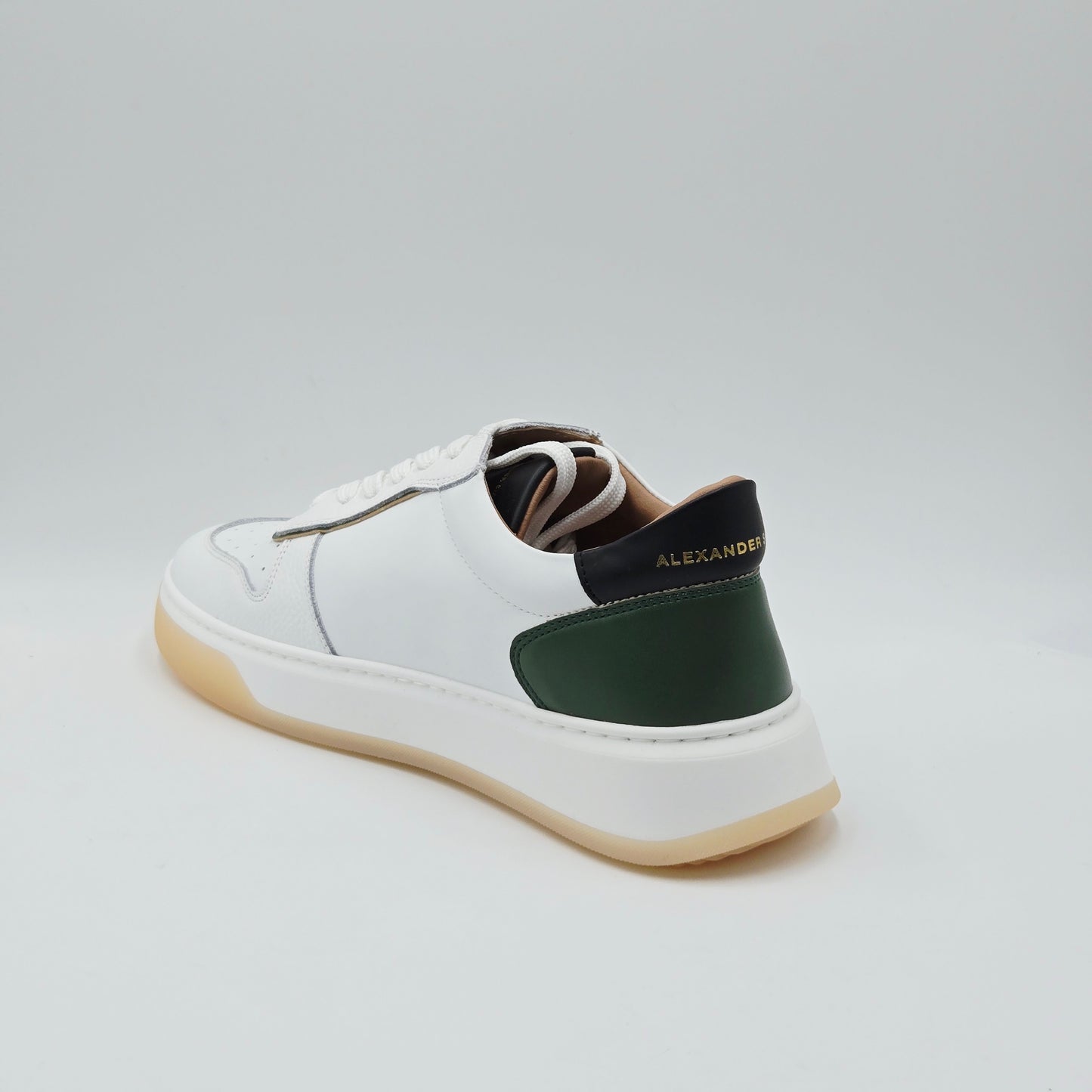 ALEXANDER SMITH Sneaker Uomo pelle bianco