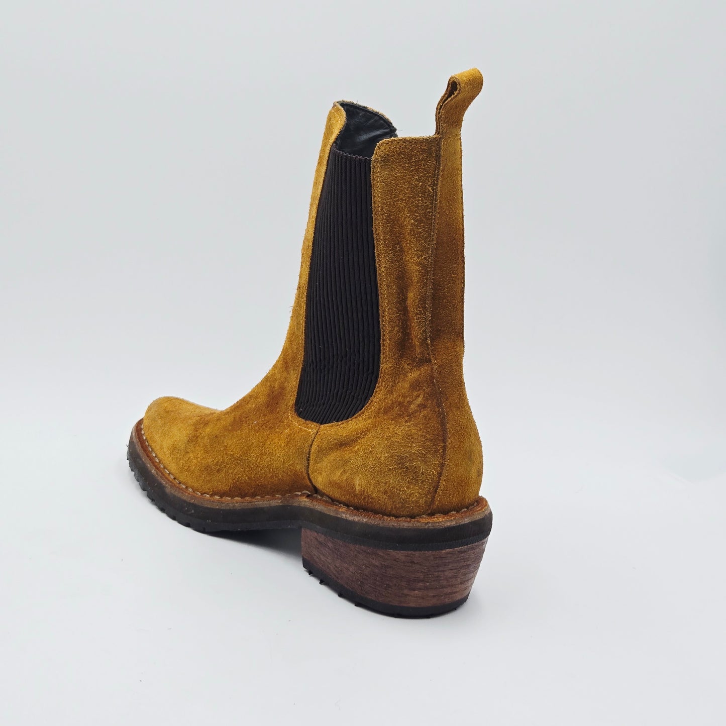 MOMA 75301C Stivaletti Donna pelle scamosciata marrone