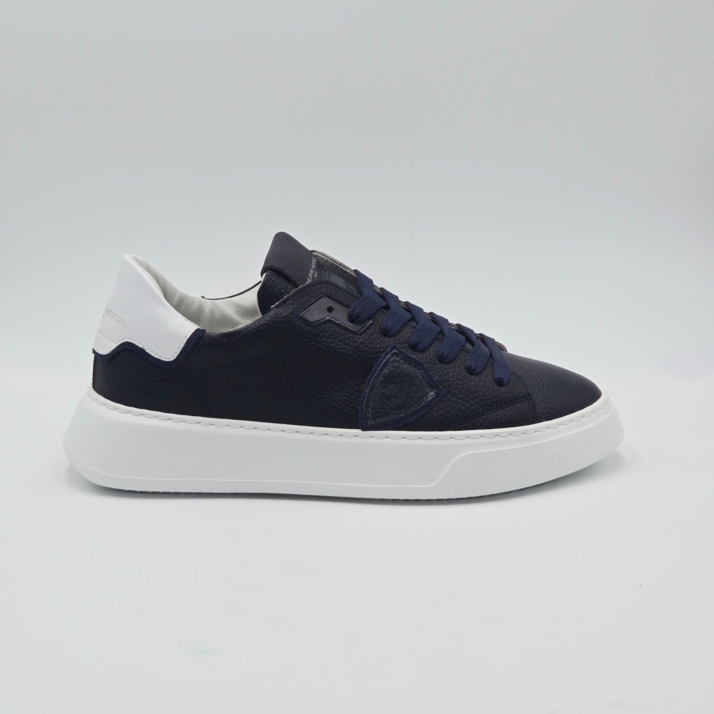 PHILIPPE MODEL Sneaker Uomo pelle blu