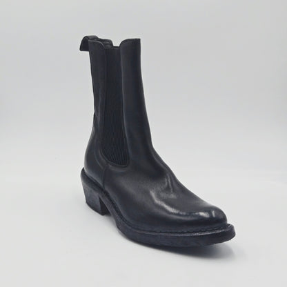 MOMA VINTAGE Stivaletti Donna pelle nero