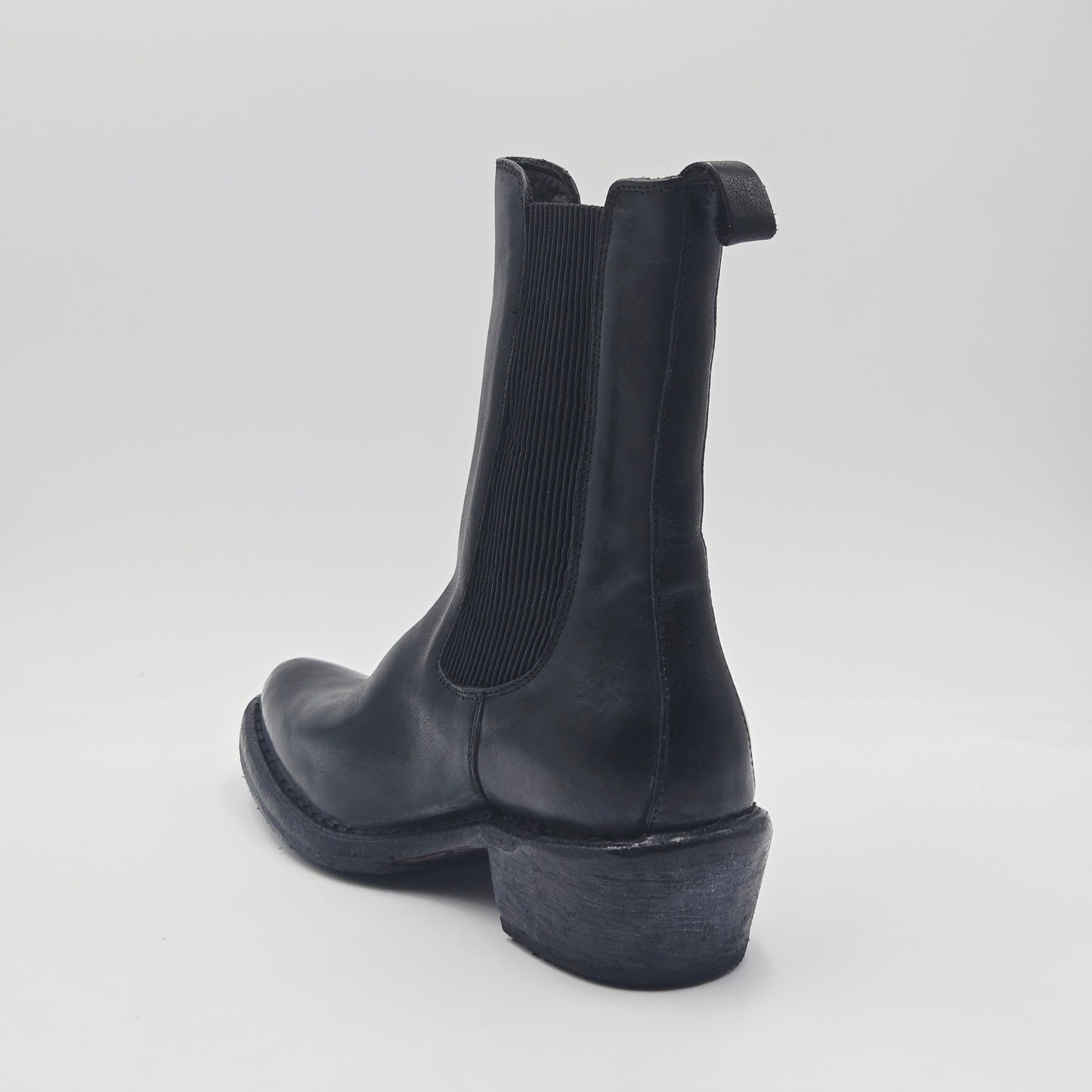 MOMA VINTAGE Stivaletti Donna pelle nero