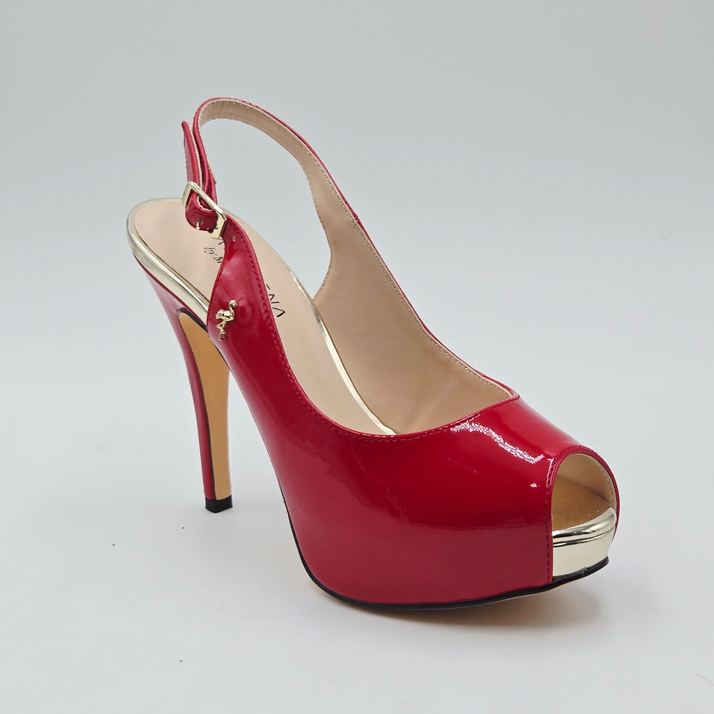 PACOMENA by MENBUR Sandali Donna pelle verniciata rosso