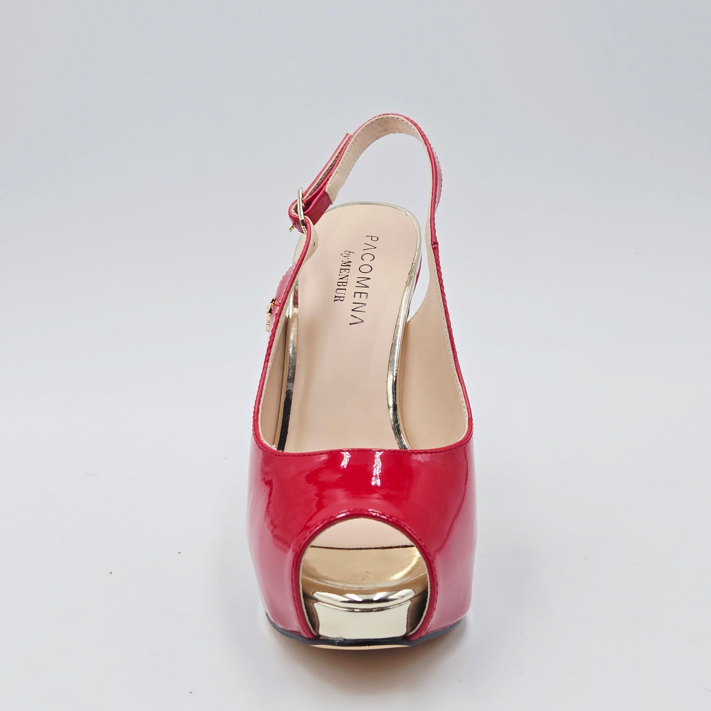 PACOMENA by MENBUR Sandali Donna pelle verniciata rosso