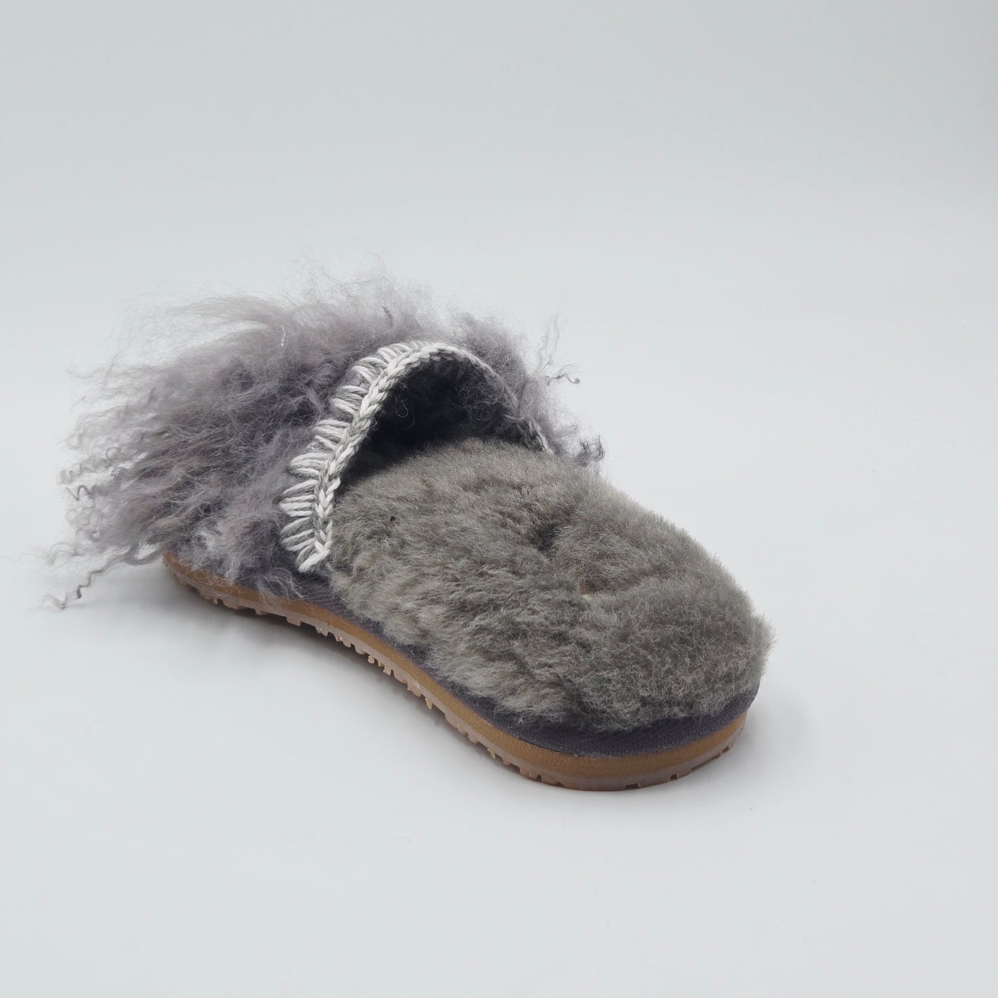 MOU Sandali Donna pelle sintetica grigio