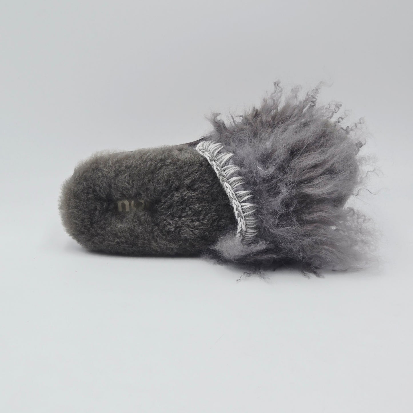 MOU Sandali Donna pelle sintetica grigio