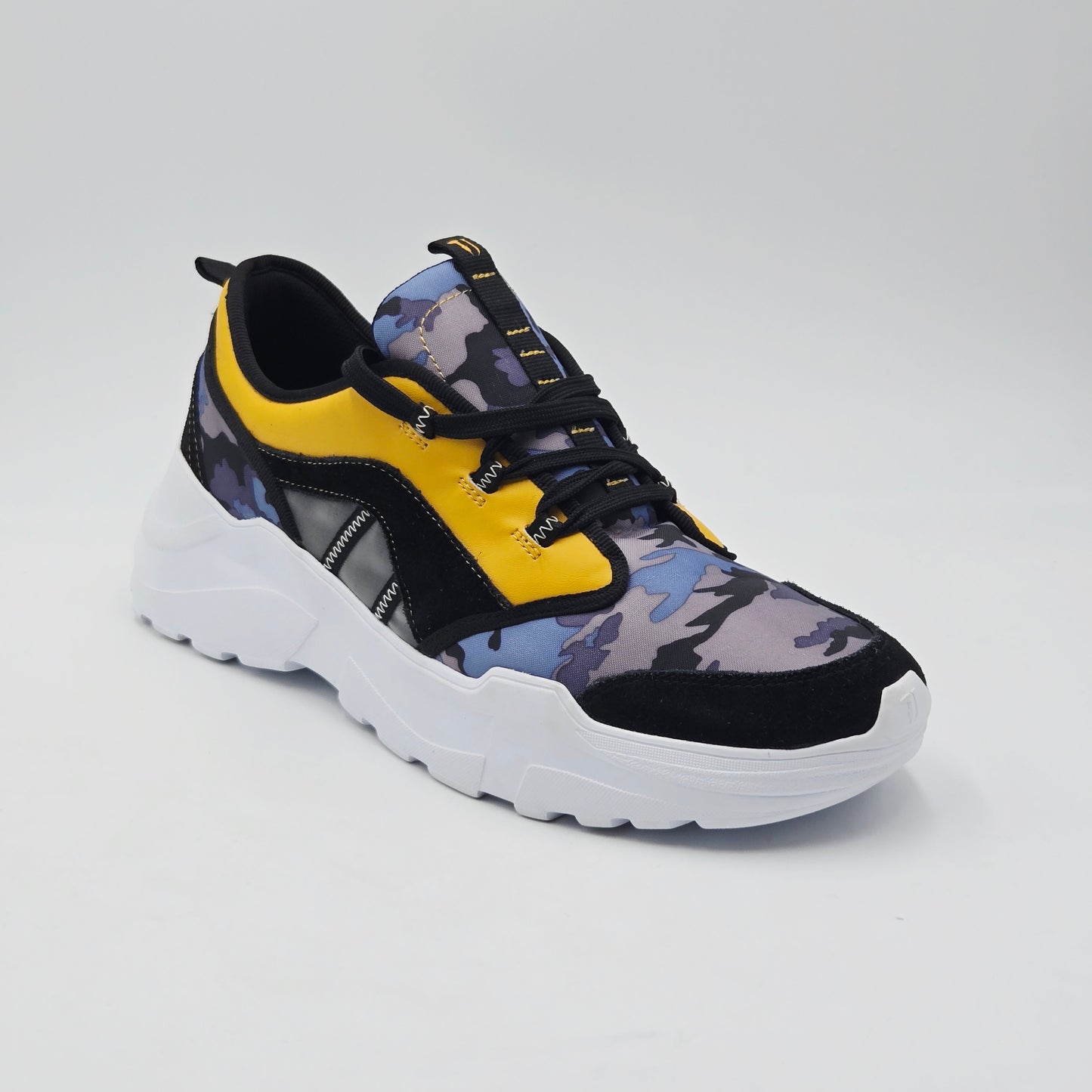 TRUSSARDI JEANS Sneaker Uomo tessuto nero