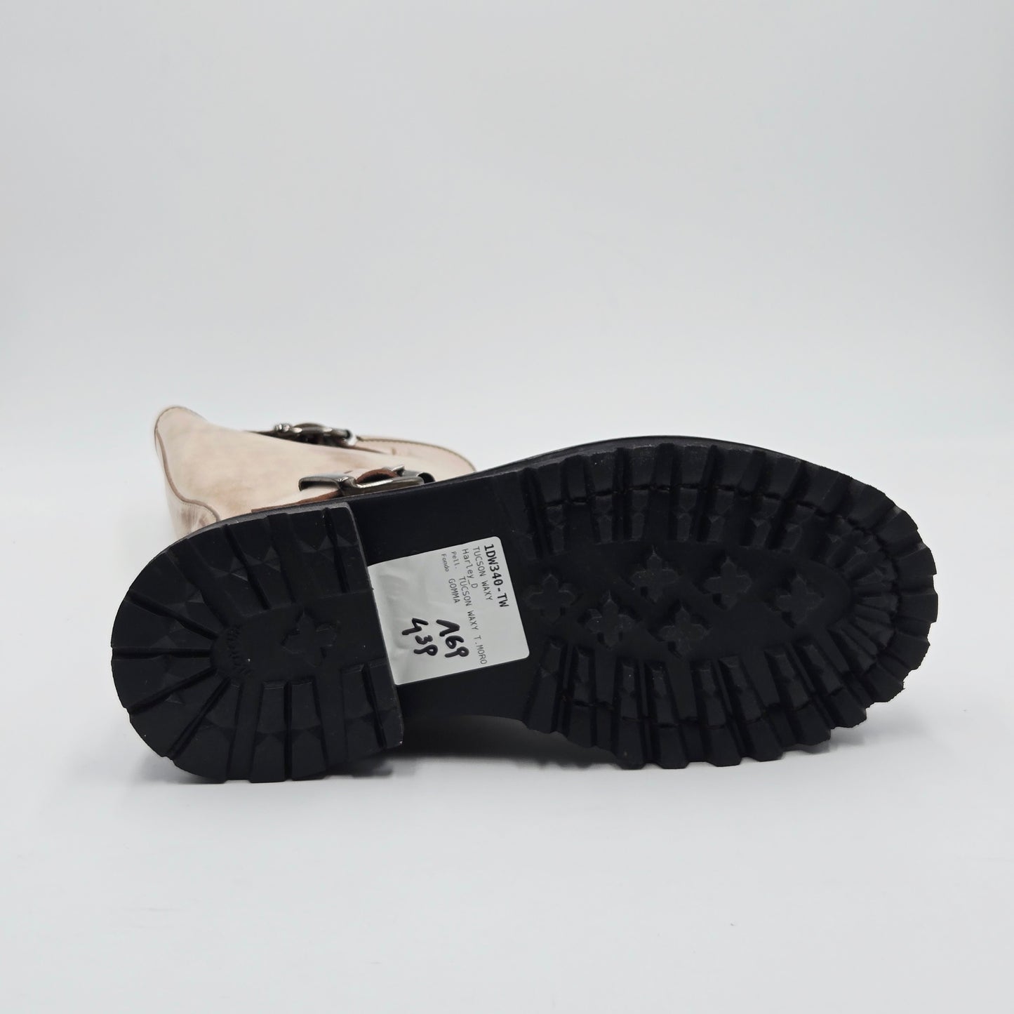 MOMA 1DW340 VINTAGE Stivali Donna pelle marrone