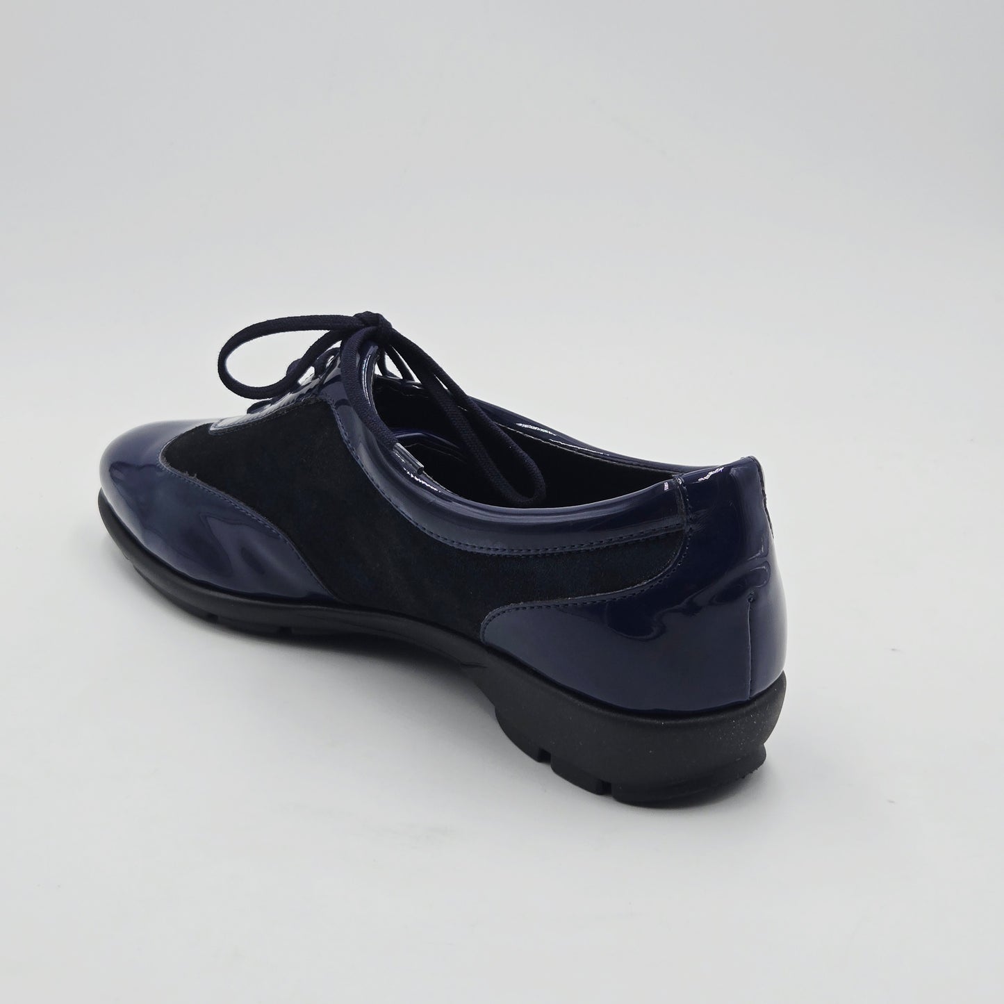 THE FLEXX BREAKING NEWS Sneaker Donna pelle verniciata blu