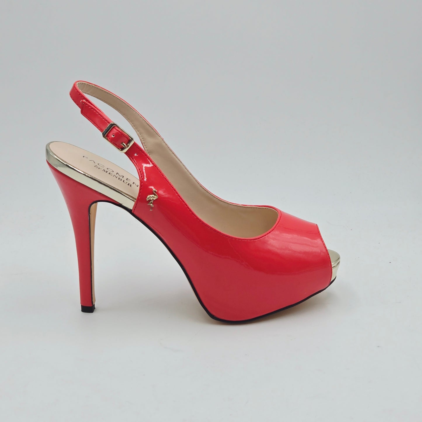 PACOMENA by MENBUR Decolté Donna pelle verniciata rosso