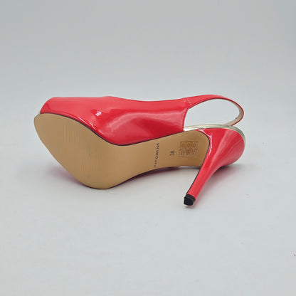 PACOMENA by MENBUR Decolté Donna pelle verniciata rosso