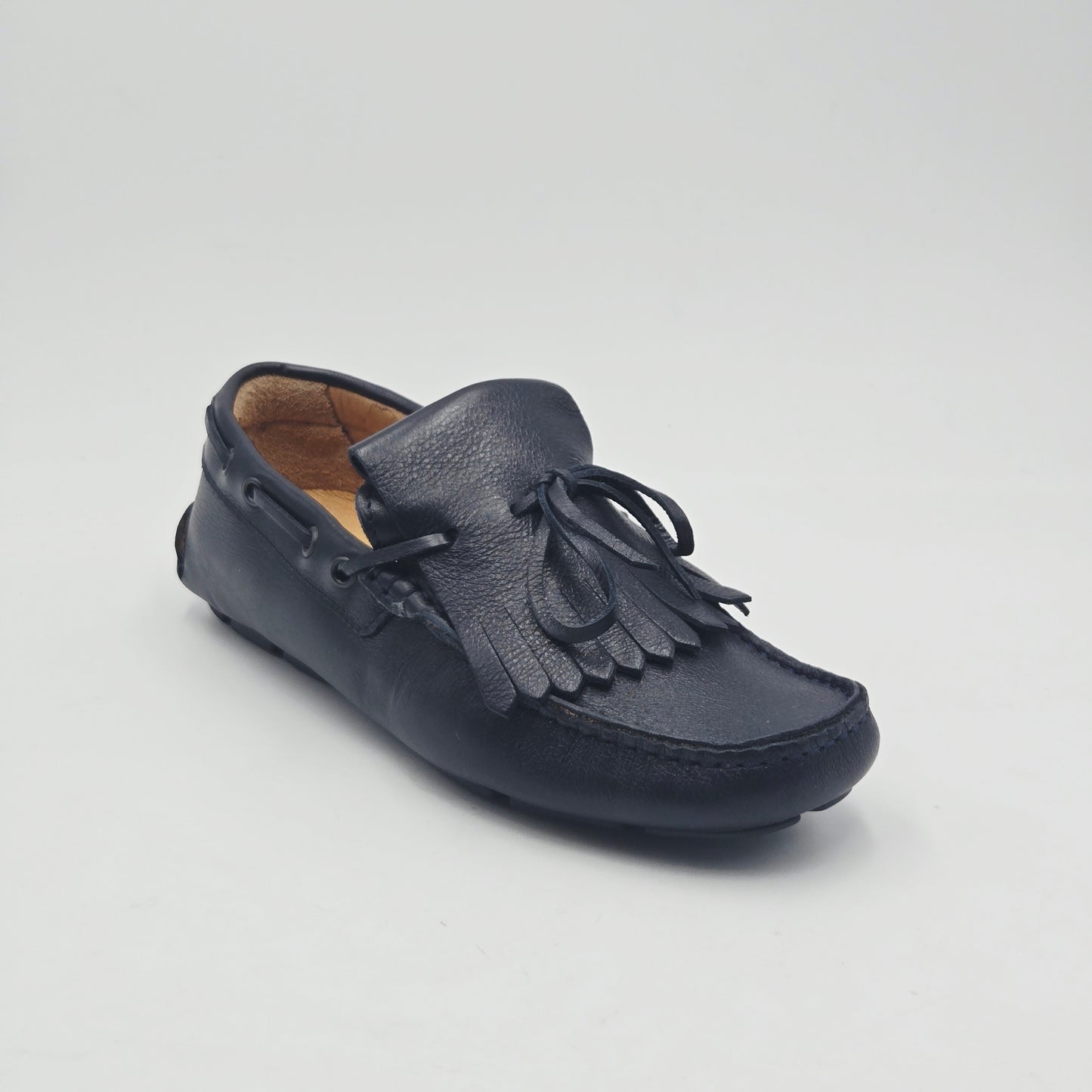 CAMPANILE Mocassini Uomo pelle blu