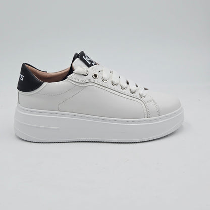 KEYS Sneaker Donna pelle bianco