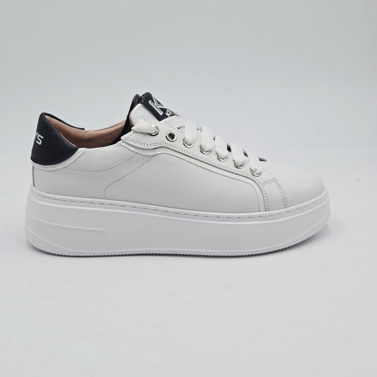 KEYS Sneaker Donna pelle bianco