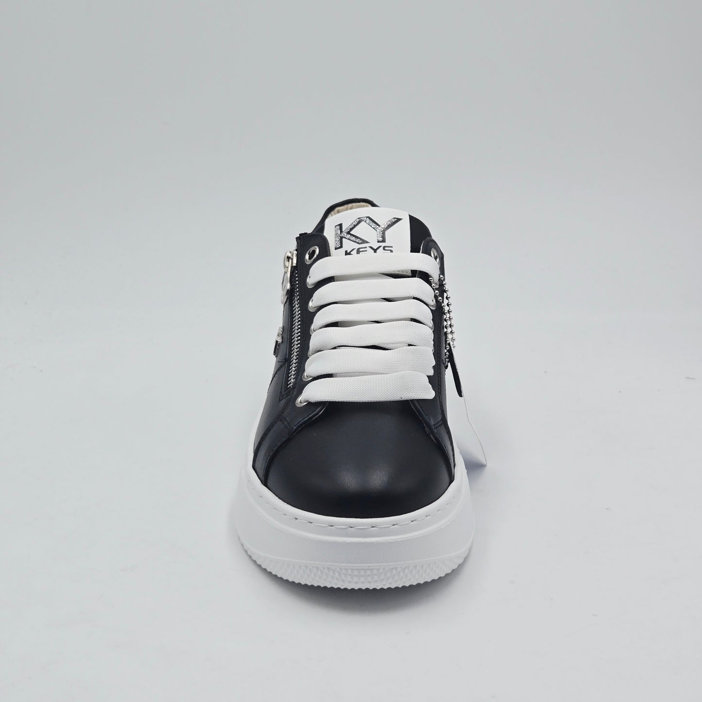 KEYS Sneaker Donna pelle nero