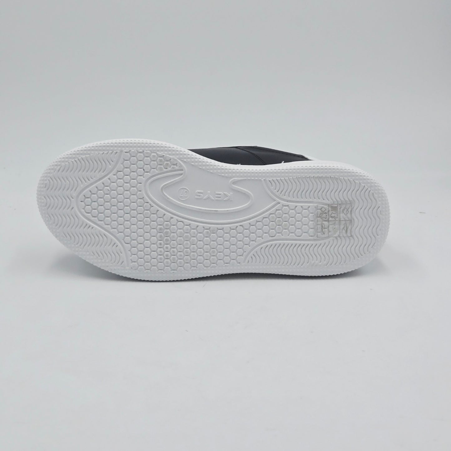 KEYS Sneaker Donna pelle nero