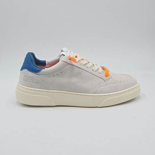 SUNS Sneaker Uomo pelle scamosciata grigio