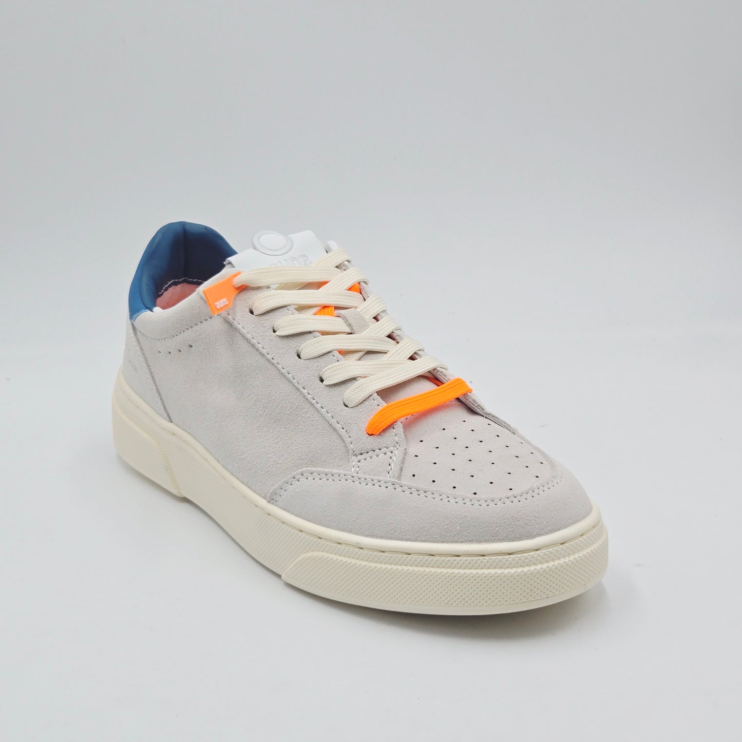 SUNS Sneaker Uomo pelle scamosciata grigio