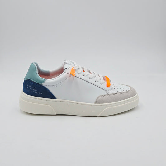 SUNS Sneaker Uomo pelle bianco