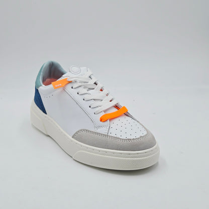 SUNS Sneaker Uomo pelle bianco